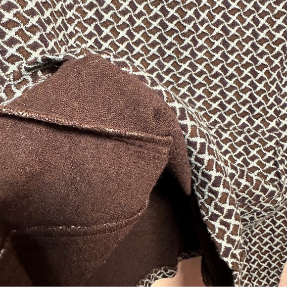 Diane vonFurstenberg Skirt Size 4 Brown Blue - Picture 7 of 10